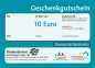 Preview: Geschenkgutschein 10 Euro