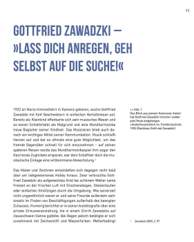 Kunstkatalog: 100 Jahre Gottfried Zawadzki - Spurensuche