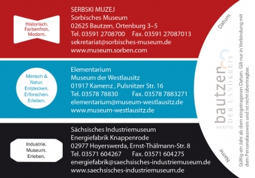 Jahreskarte Museum der Westlausitz Kamenz
