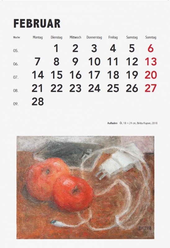 Postkarten-Kalender 2022: Britta Kayser und Reinhard Springer
