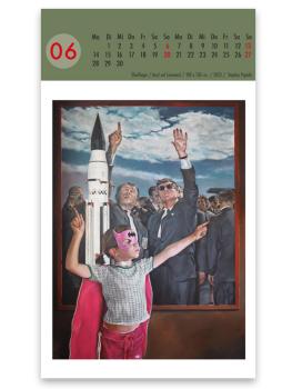 Preview: Tischkalender Stephan Popella 2027 Juni