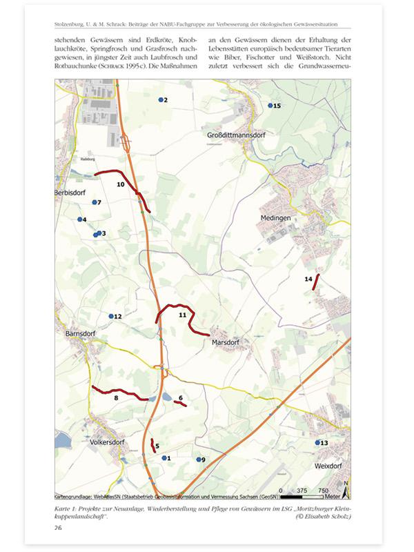 Band Seite 26 Neuanlage Wiederherstellung Gewässer moritzburger Kleinkuppenlandschaft