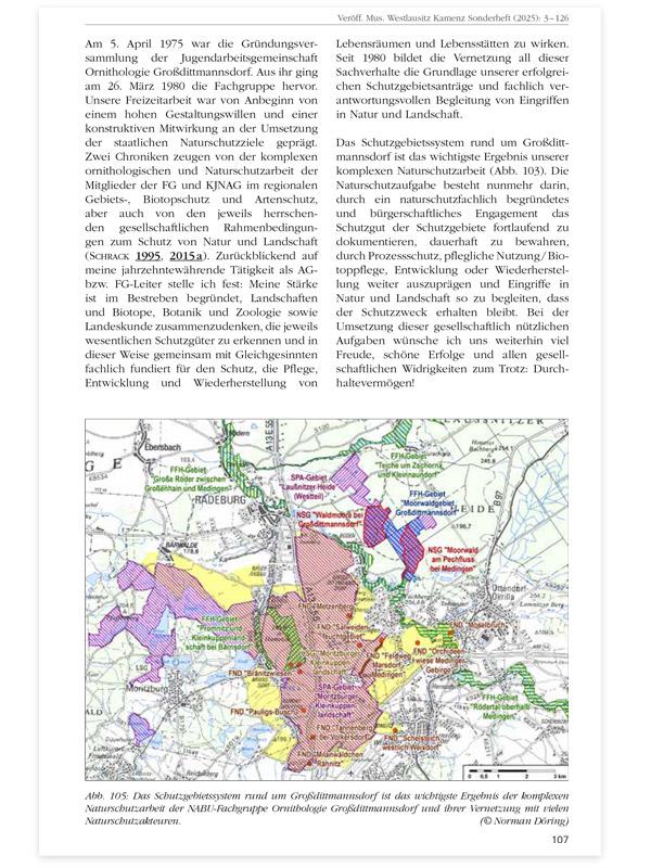Chronik 50 Jahre Seite 107 Schutzgebiet Grossdittmannsdorf