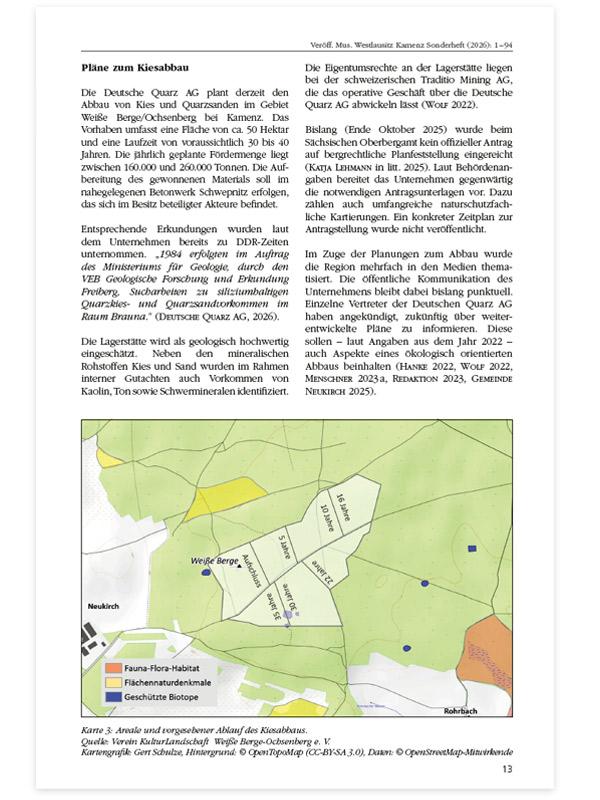 Entomofaunistische Untersuchungen im Gebiet Weiße Berge und Ochsenberg bei Kamenz (Westlausitz)