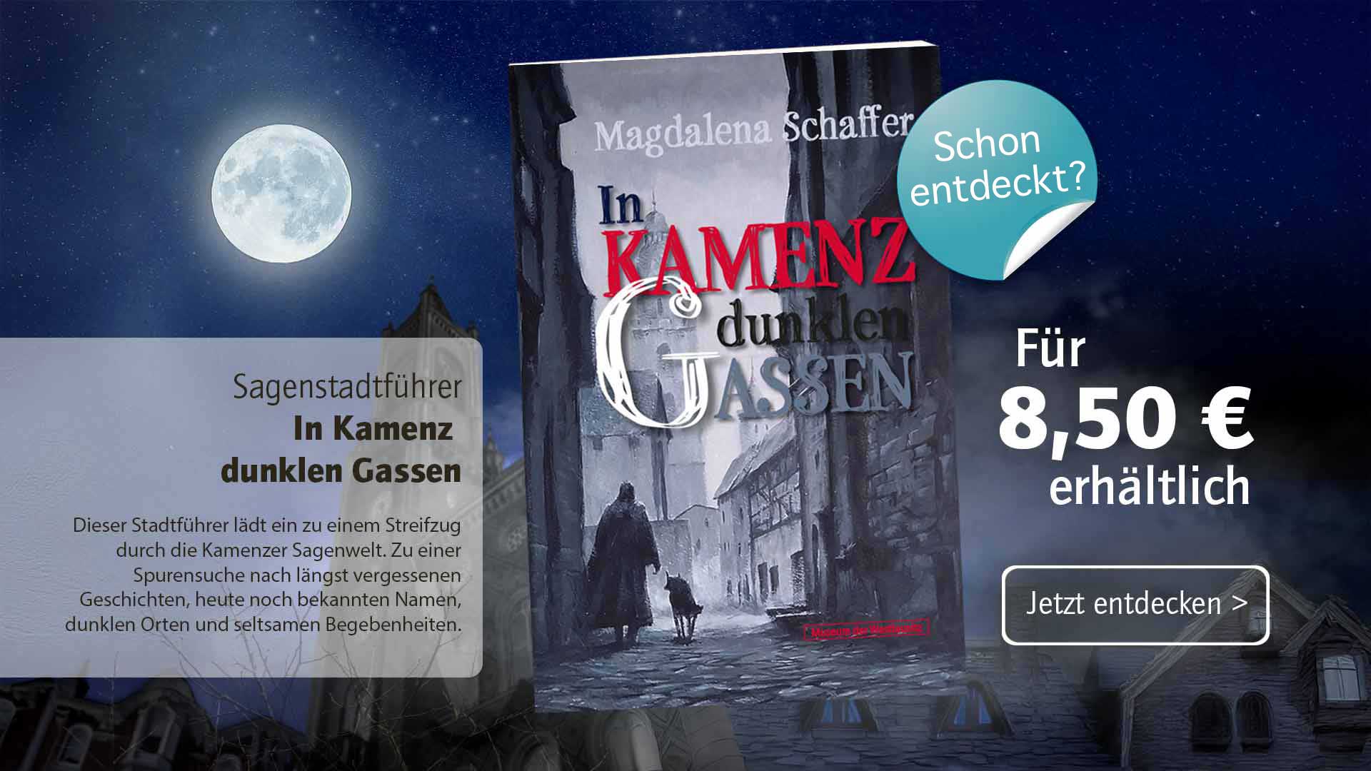 Stadtführer und Publikation In Kamenz dunklen Gassen